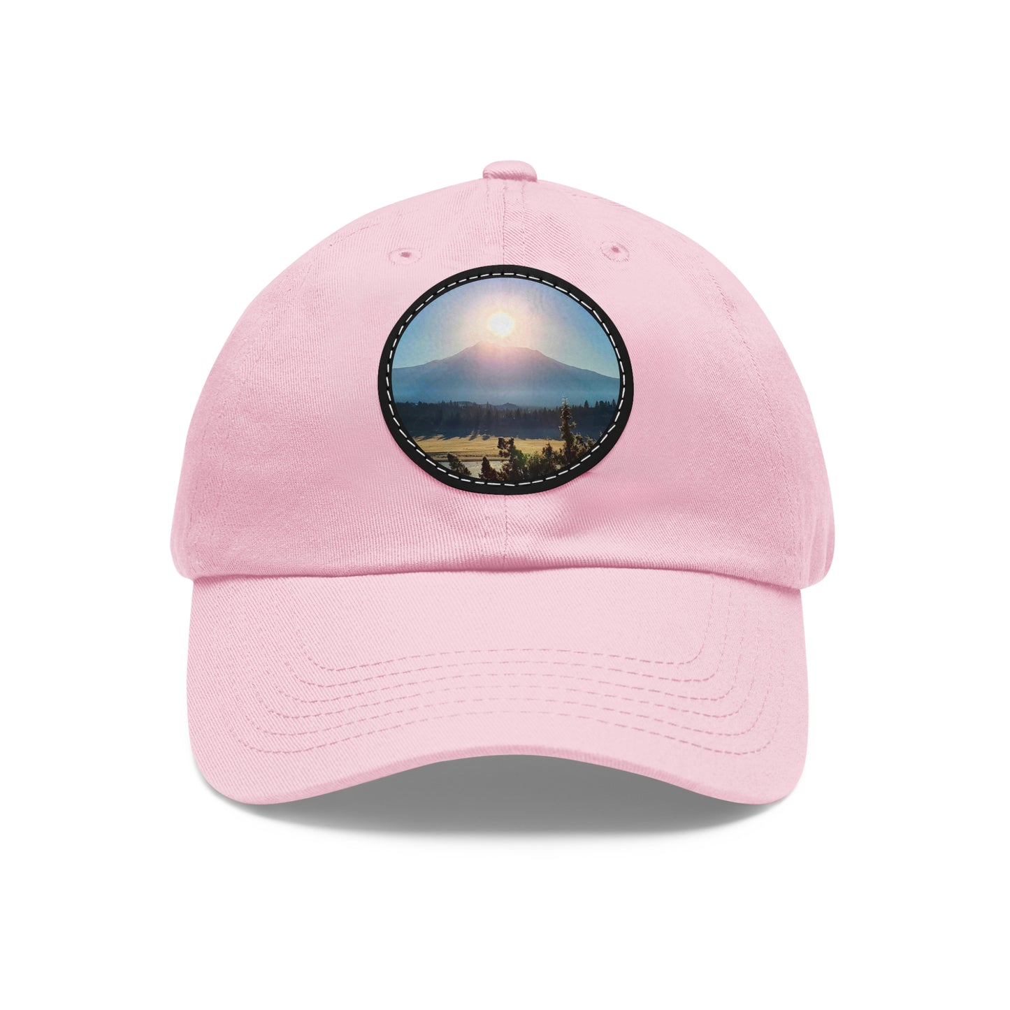 Mount Shasta Birth of the Sun Hat with Leather Patch (Round)