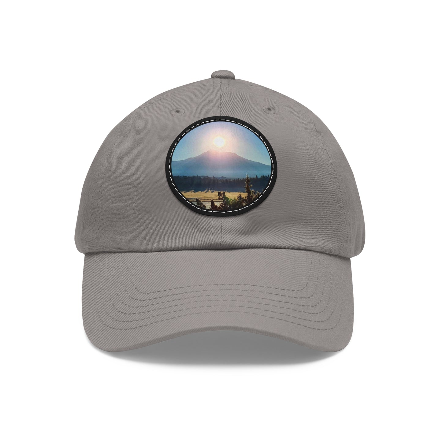 Mount Shasta Birth of the Sun Hat with Leather Patch (Round)