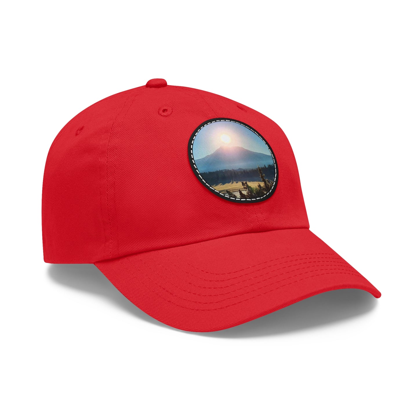 Mount Shasta Birth of the Sun Hat with Leather Patch (Round)