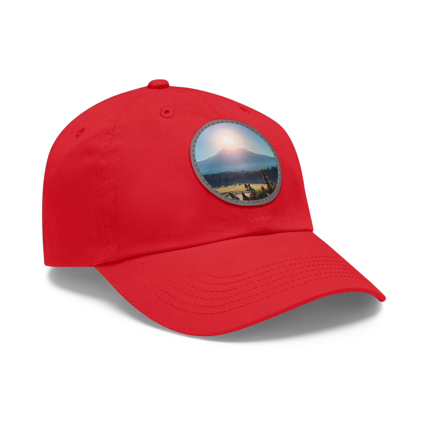 Mount Shasta Birth of the Sun Hat with Leather Patch (Round)