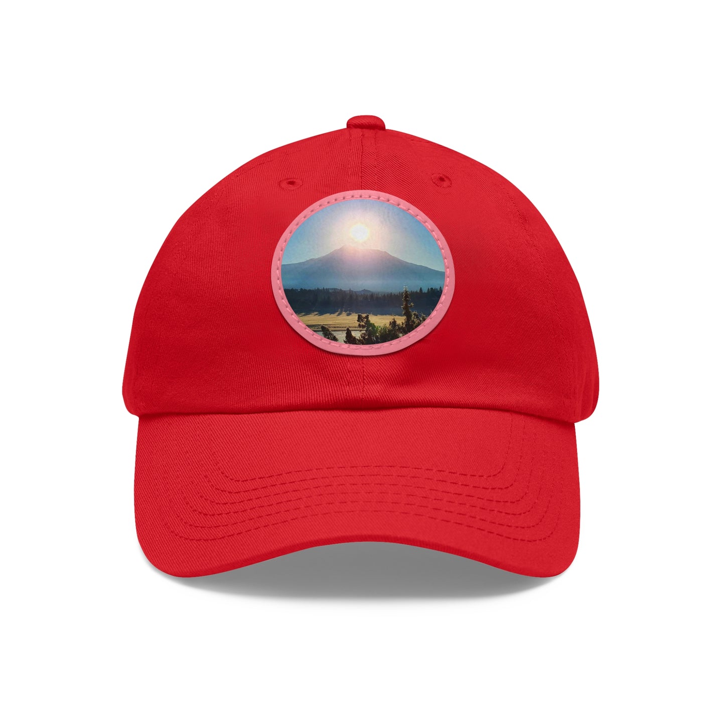 Mount Shasta Birth of the Sun Hat with Leather Patch (Round)