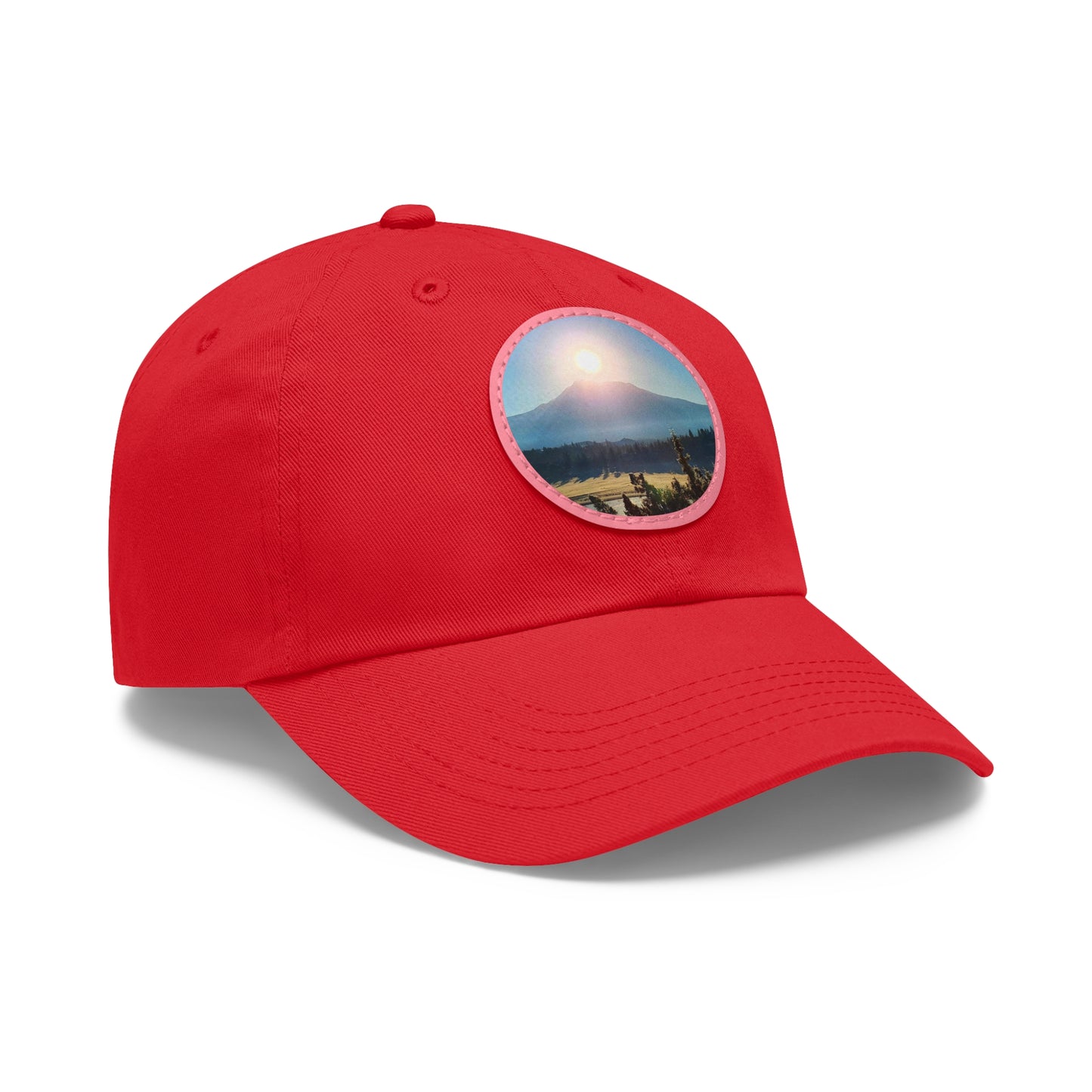 Mount Shasta Birth of the Sun Hat with Leather Patch (Round)