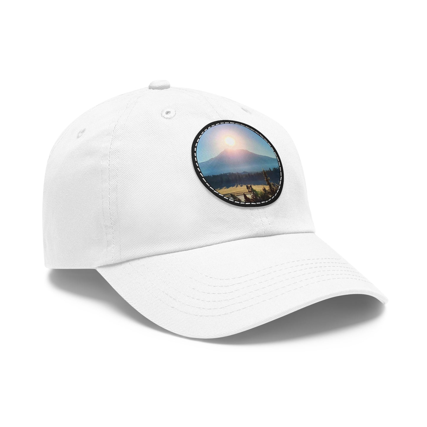 Mount Shasta Birth of the Sun Hat with Leather Patch (Round)
