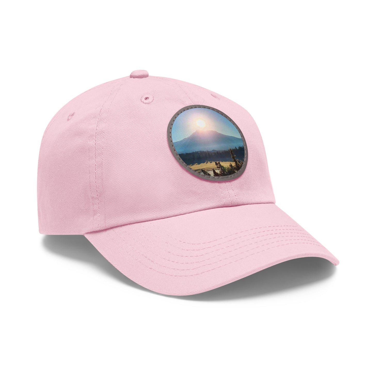 Mount Shasta Birth of the Sun Hat with Leather Patch (Round)