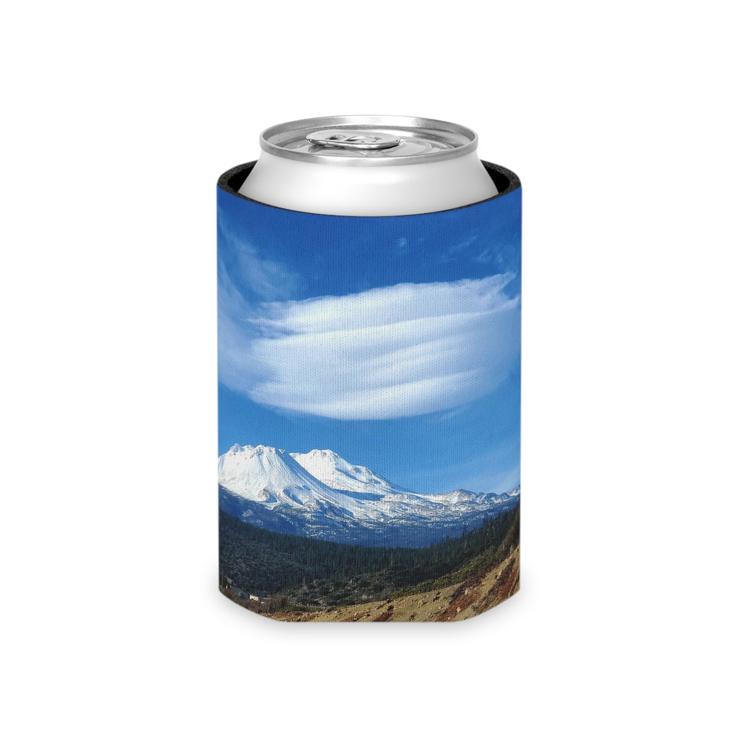 Appearances Can Be Deceiving Mount Shasta Can Cooler
