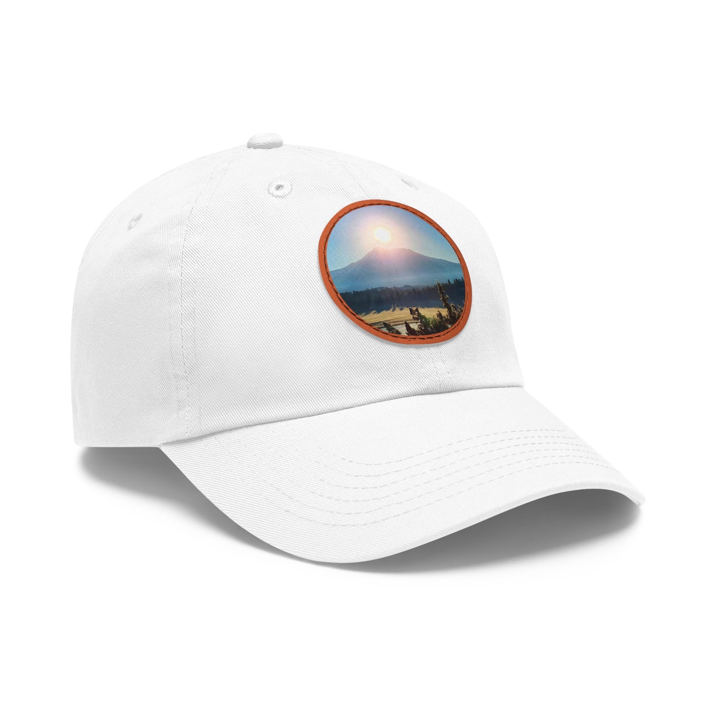 Mount Shasta Birth of the Sun Hat with Leather Patch (Round)