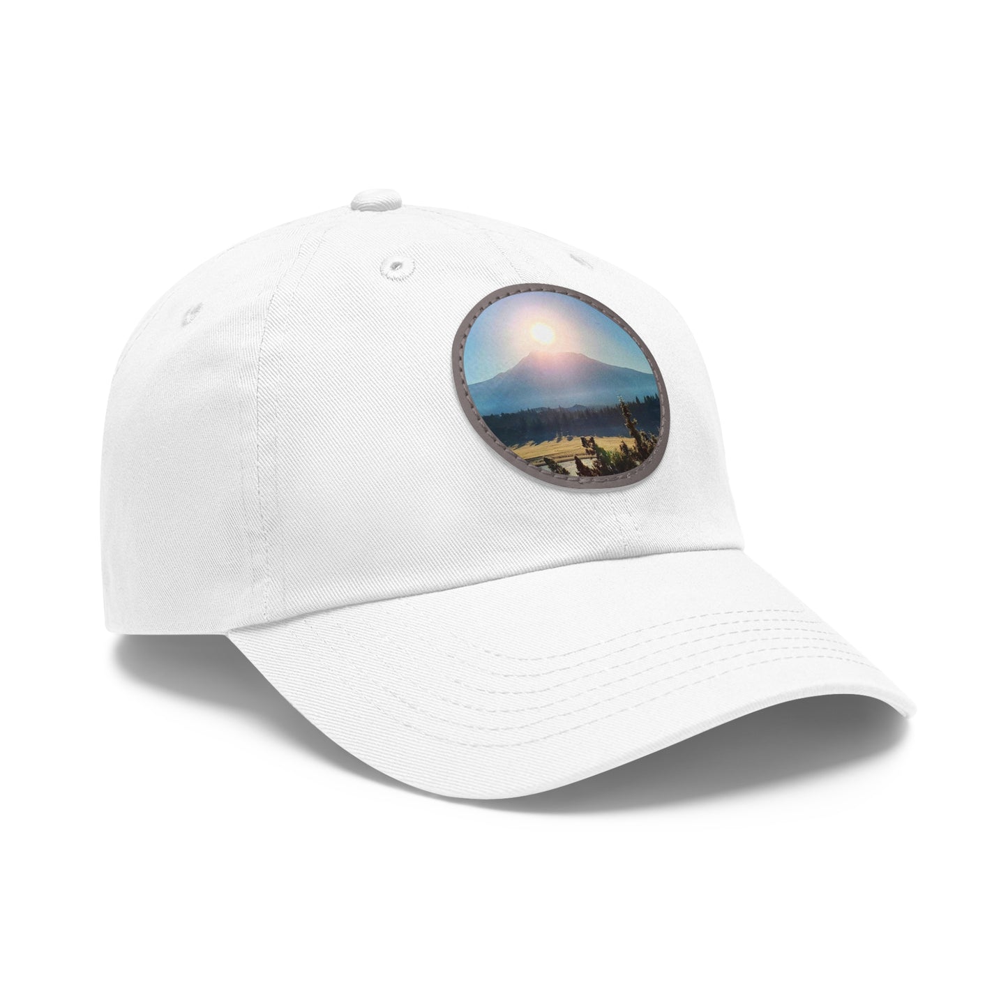 Mount Shasta Birth of the Sun Hat with Leather Patch (Round)