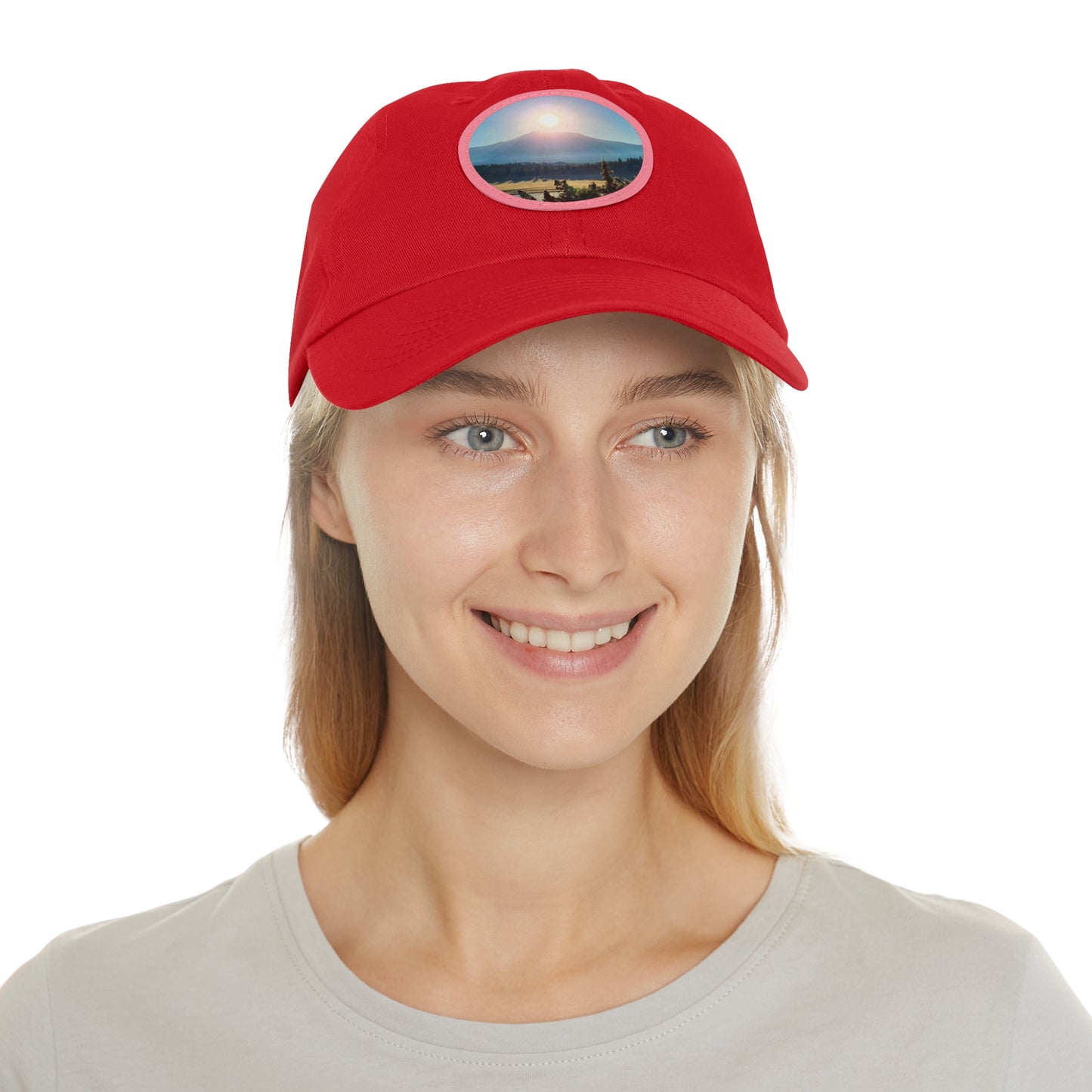 Mount Shasta Birth of the Sun Hat with Leather Patch (Round)