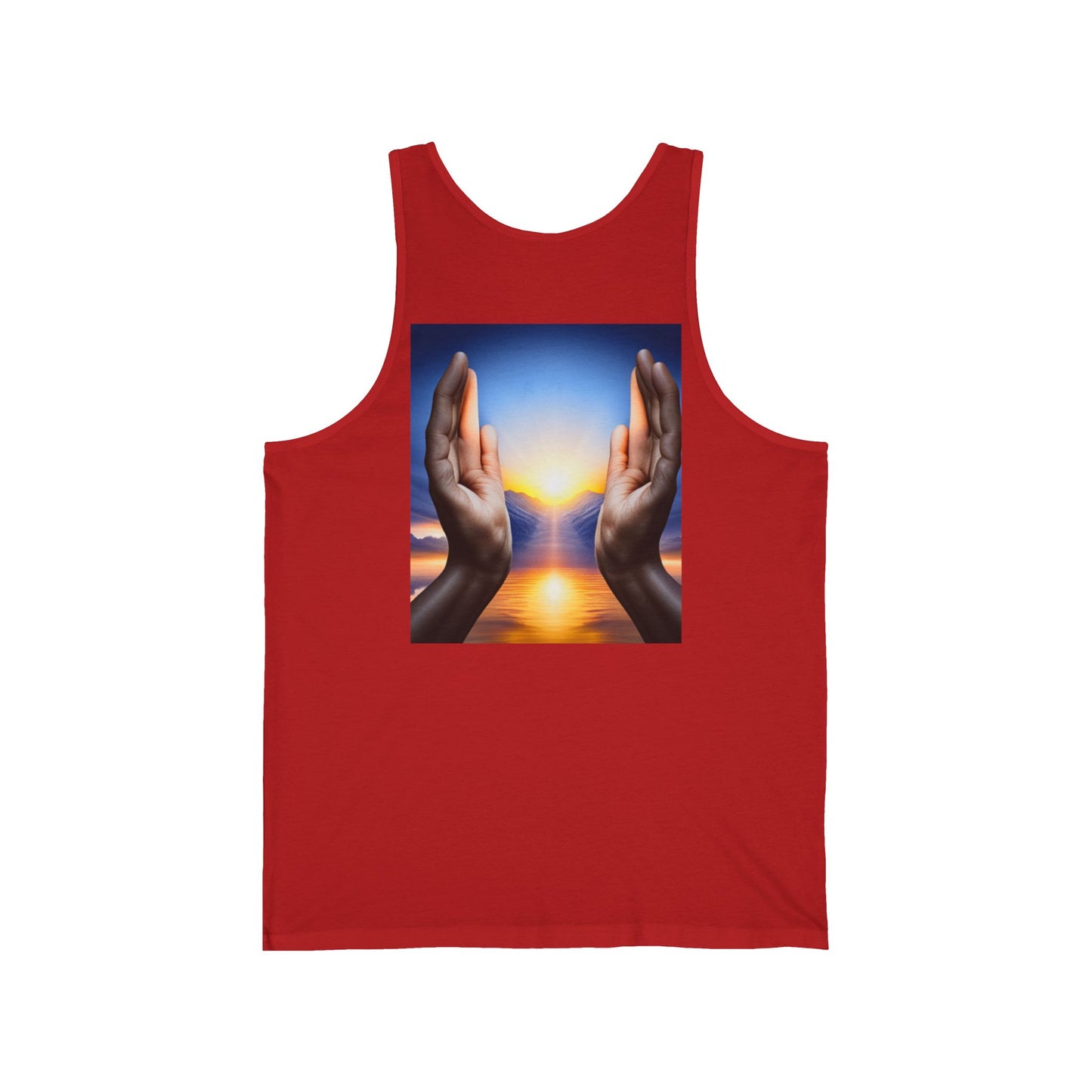 Mount Shasta Birth of the Sun Unisex Jersey Tank
