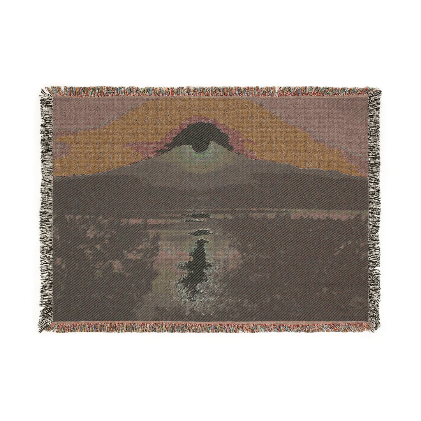 "Reborn" Mount Shasta Woven Blanket
