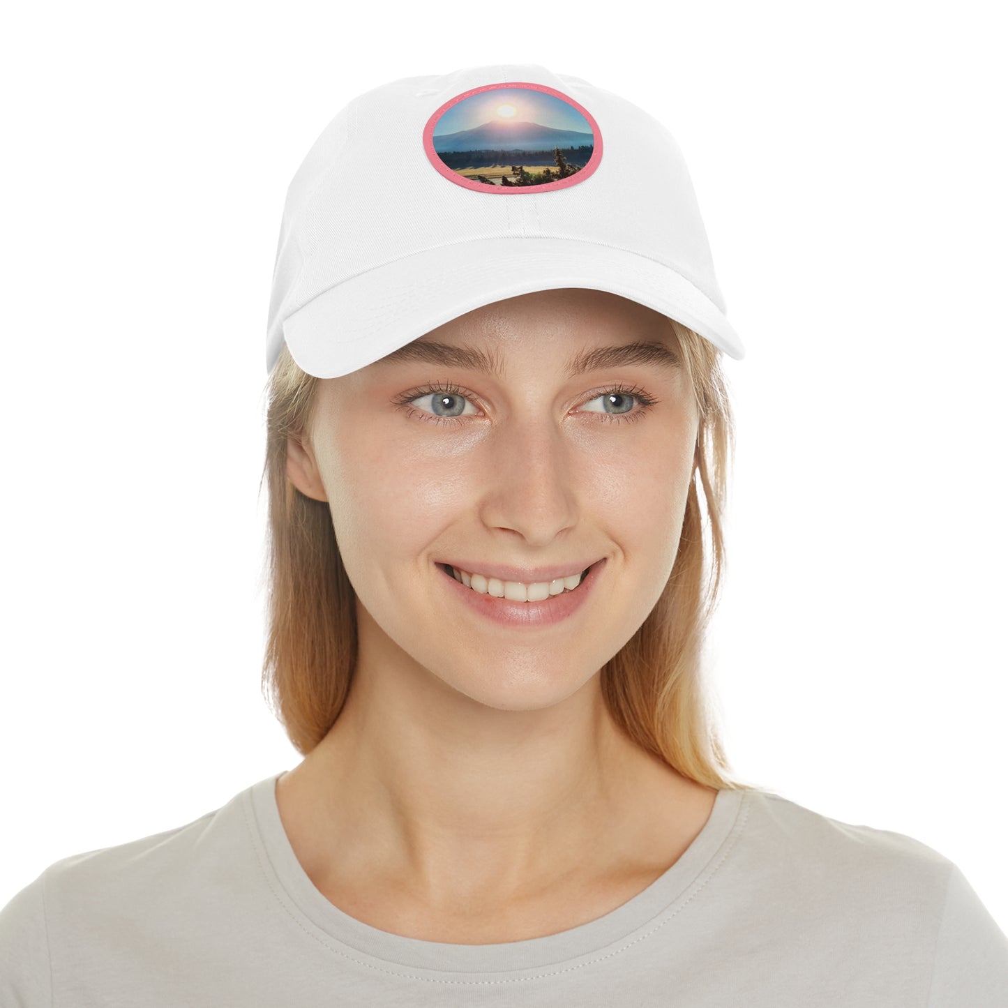 Mount Shasta Birth of the Sun Hat with Leather Patch (Round)