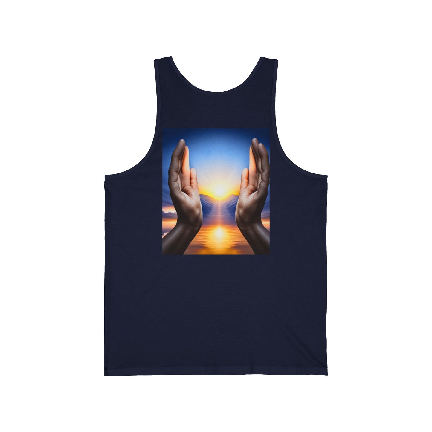 Mount Shasta Birth of the Sun Unisex Jersey Tank