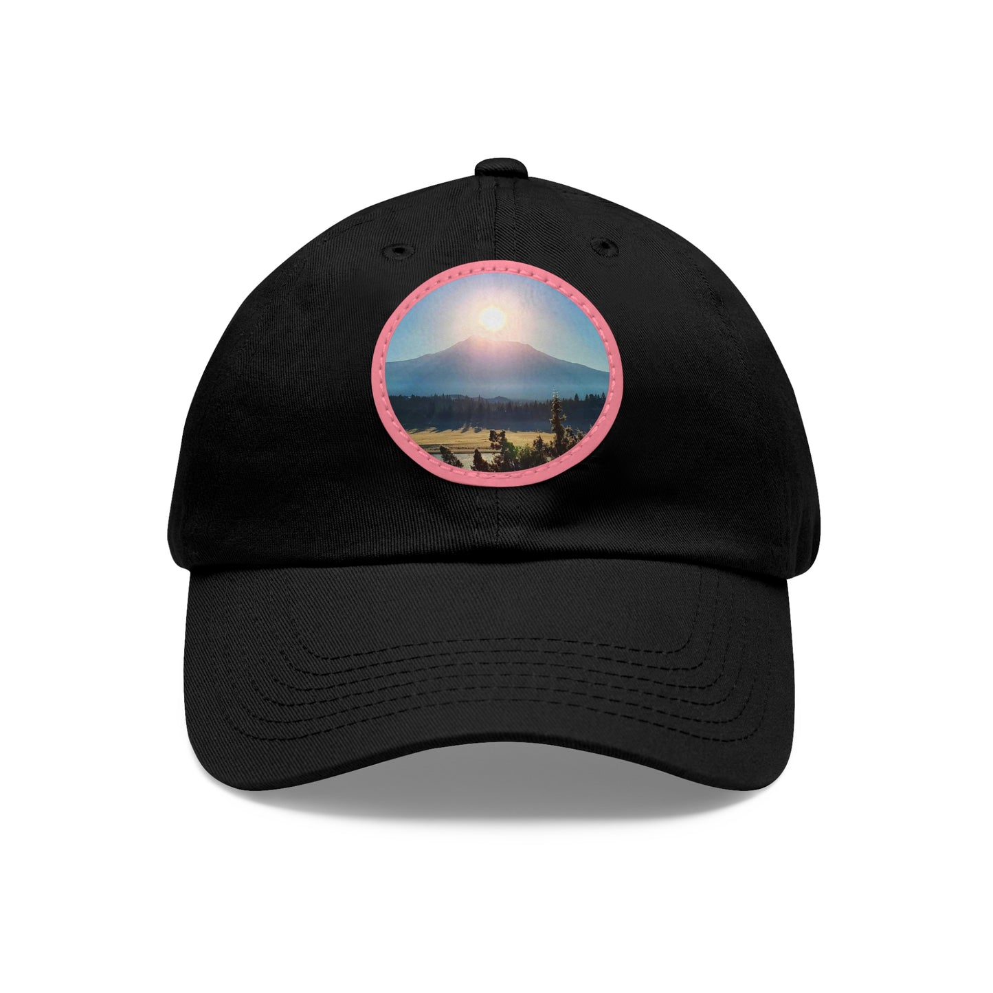 Mount Shasta Birth of the Sun Hat with Leather Patch (Round)