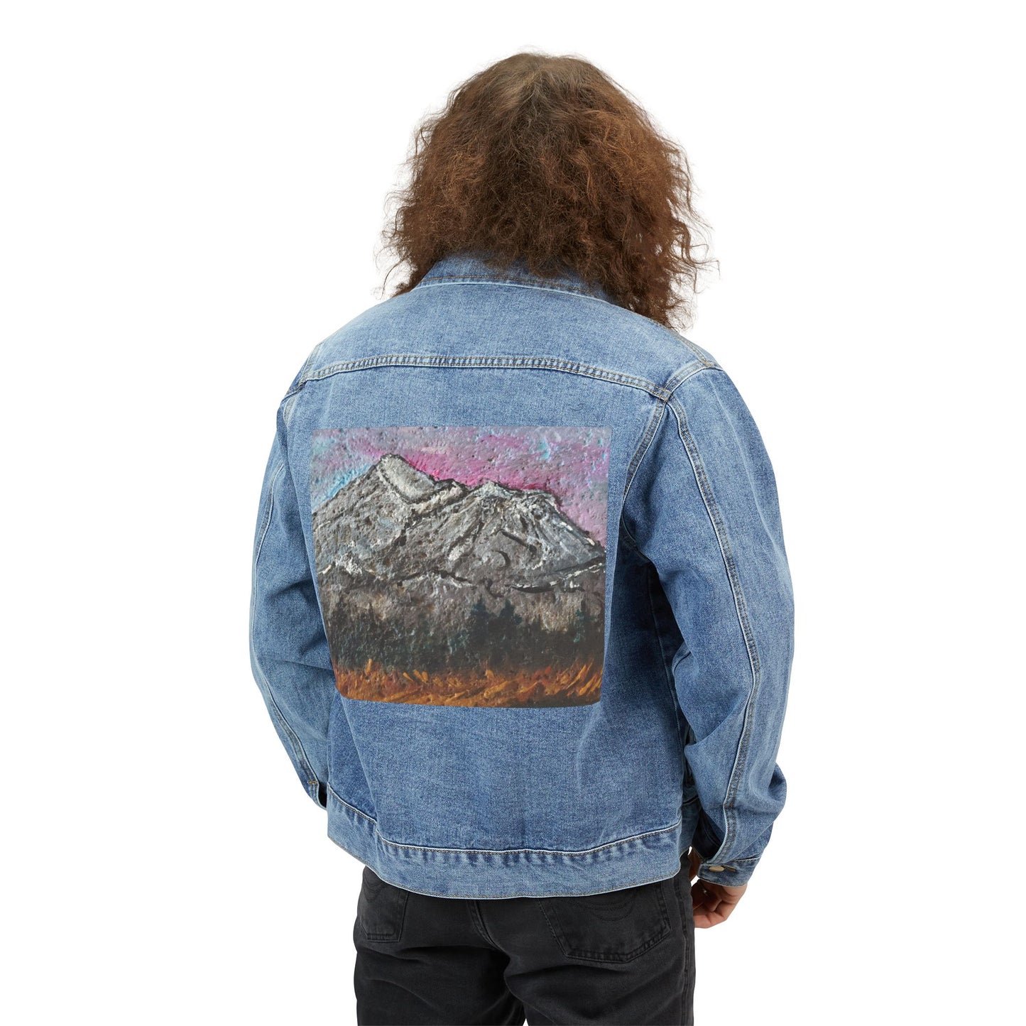 Mount Shasta Grass Roots Men's Denim Jacket