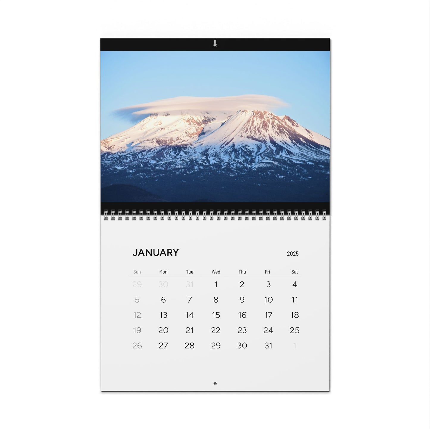 Mount Shasta Wall Calendar (2025)