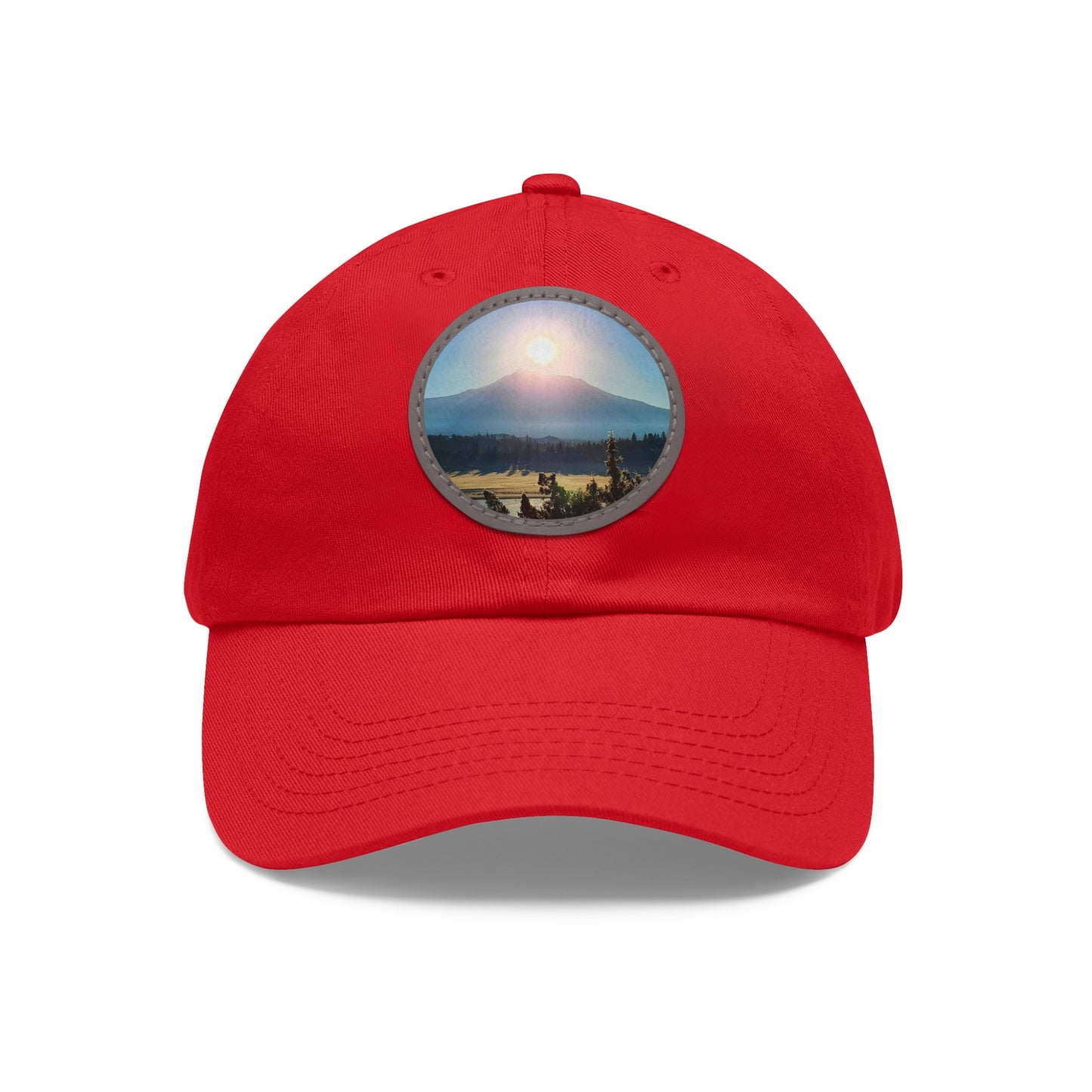Mount Shasta Birth of the Sun Hat with Leather Patch (Round)