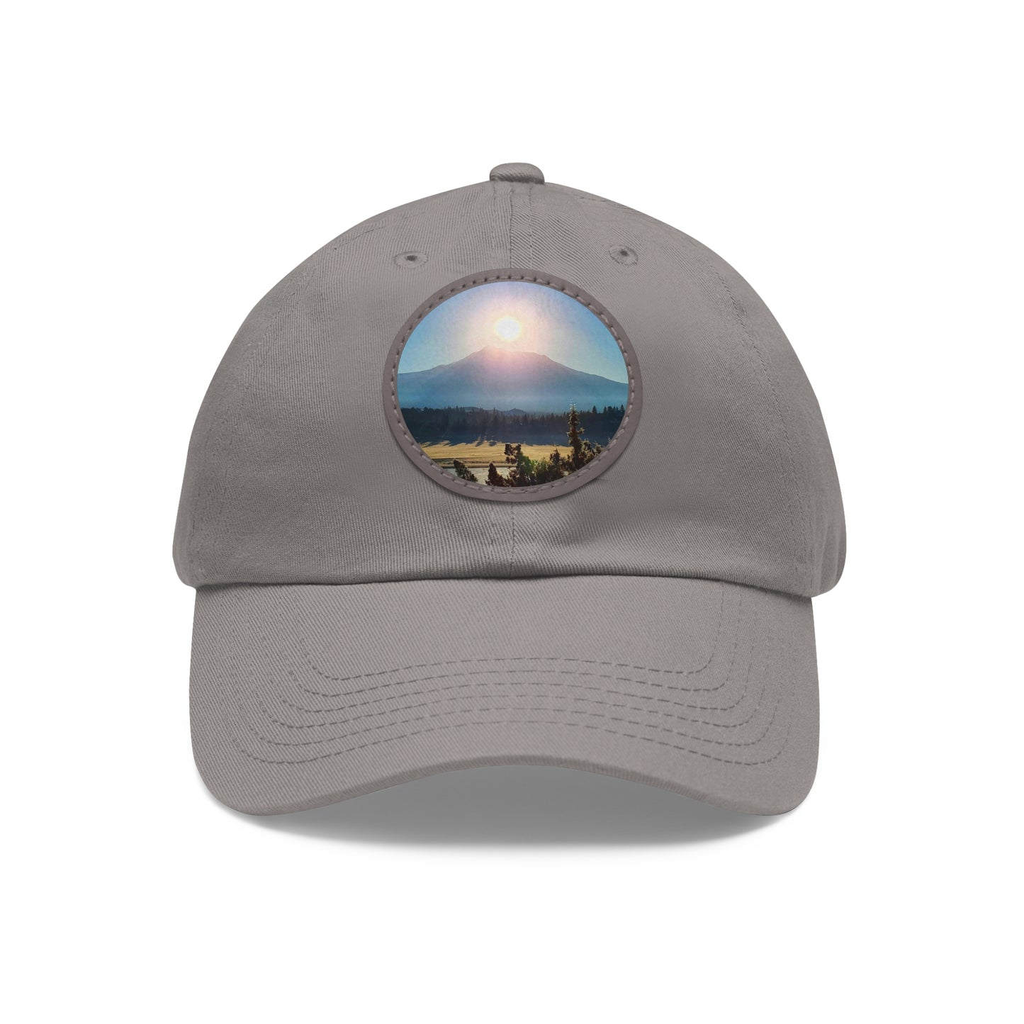 Mount Shasta Birth of the Sun Hat with Leather Patch (Round)