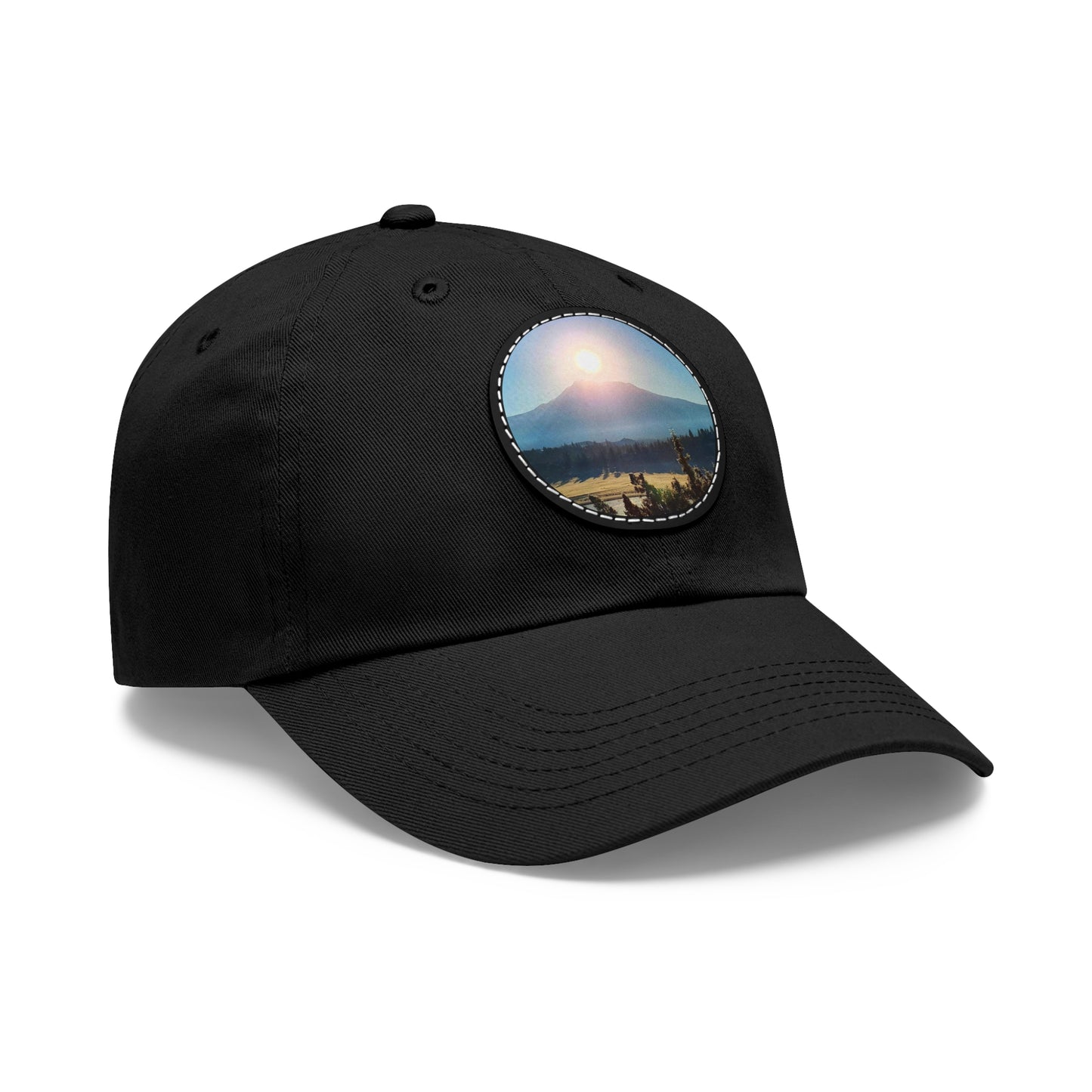 Mount Shasta Birth of the Sun Hat with Leather Patch (Round)