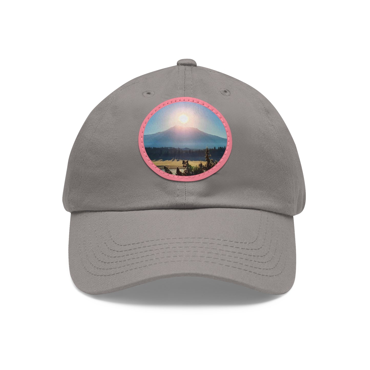 Mount Shasta Birth of the Sun Hat with Leather Patch (Round)
