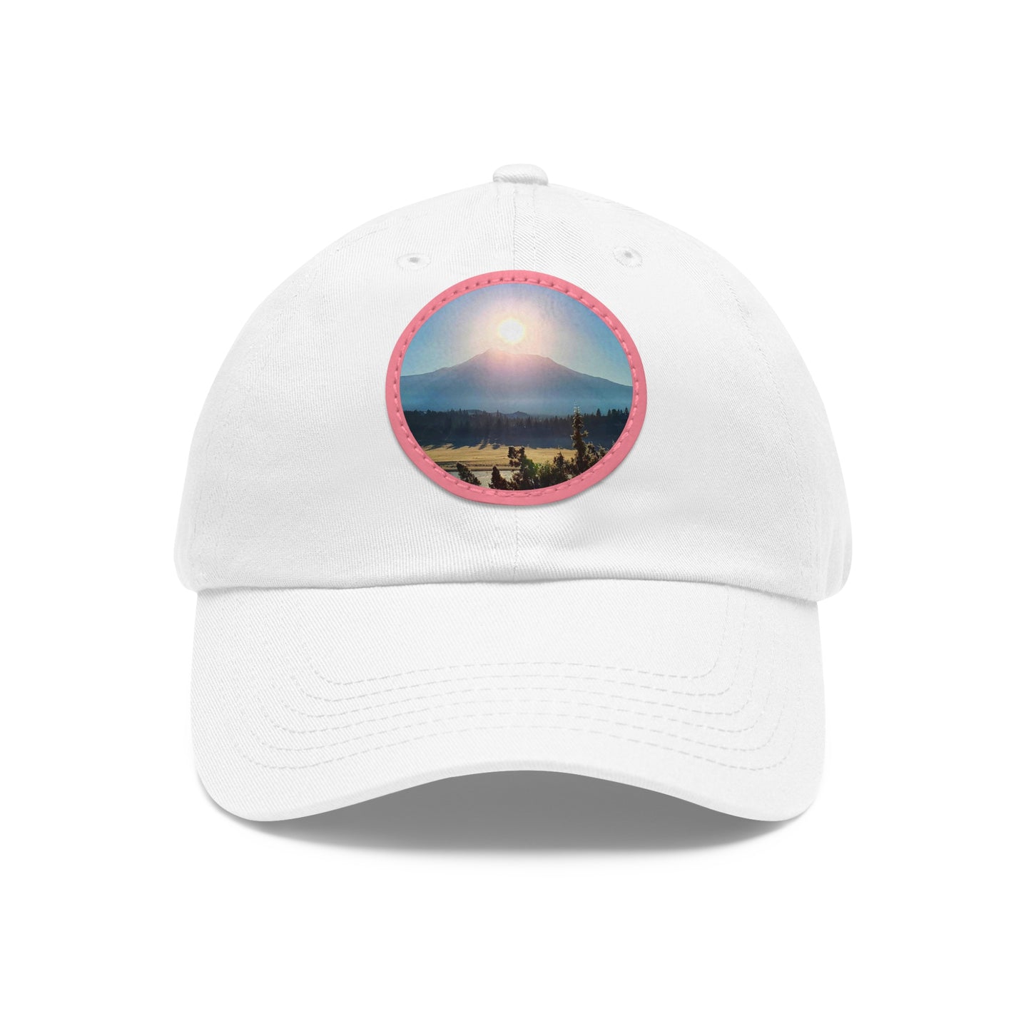 Mount Shasta Birth of the Sun Hat with Leather Patch (Round)