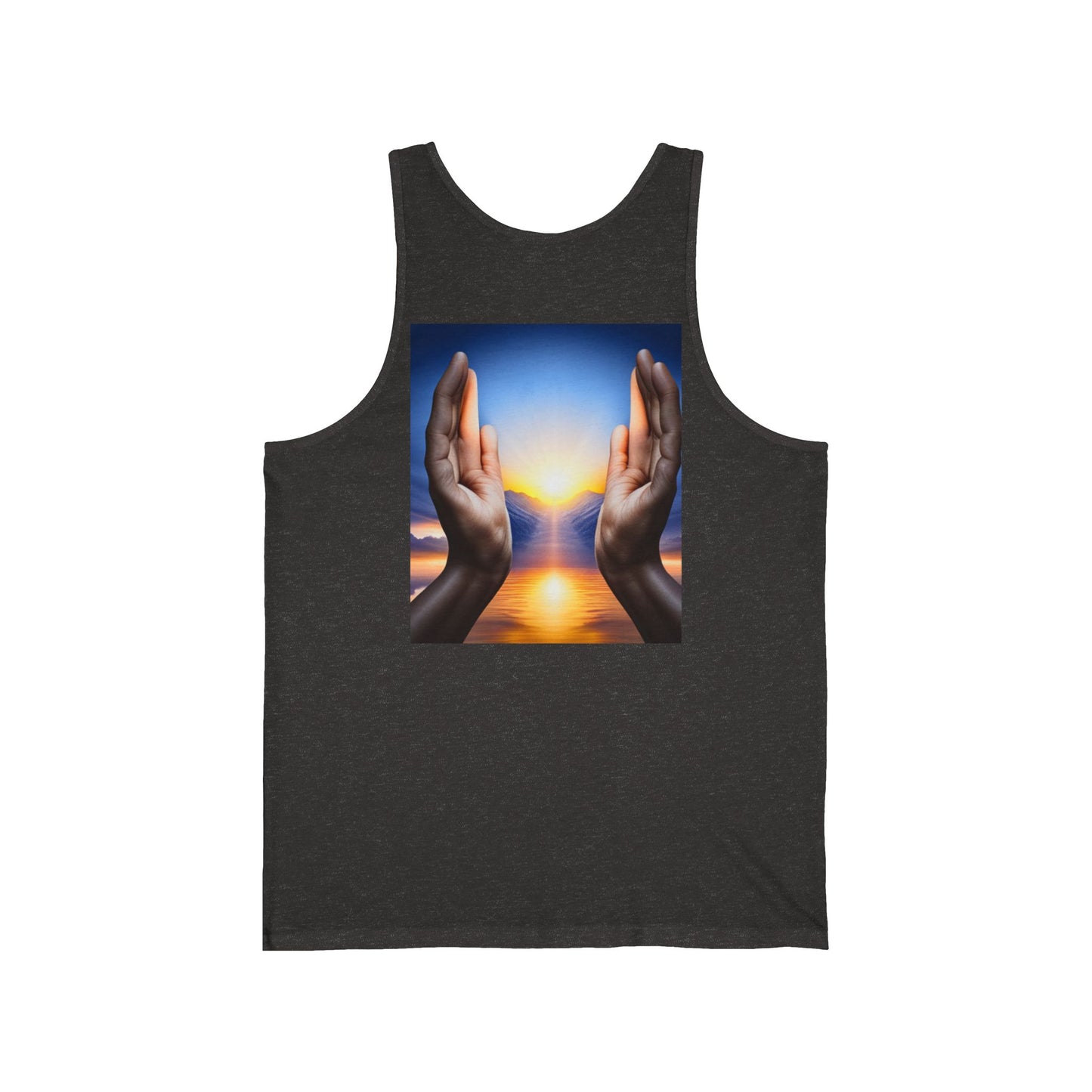 Mount Shasta Birth of the Sun Unisex Jersey Tank