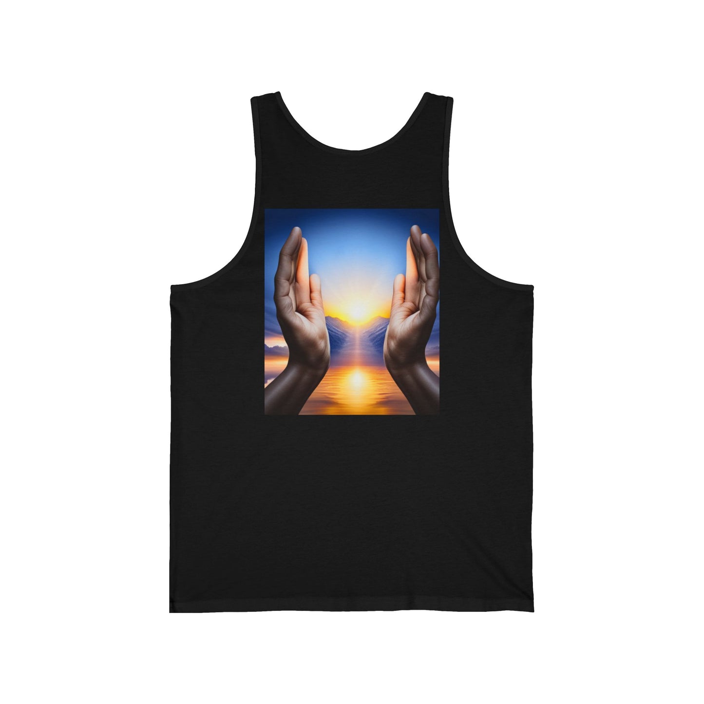 Mount Shasta Birth of the Sun Unisex Jersey Tank