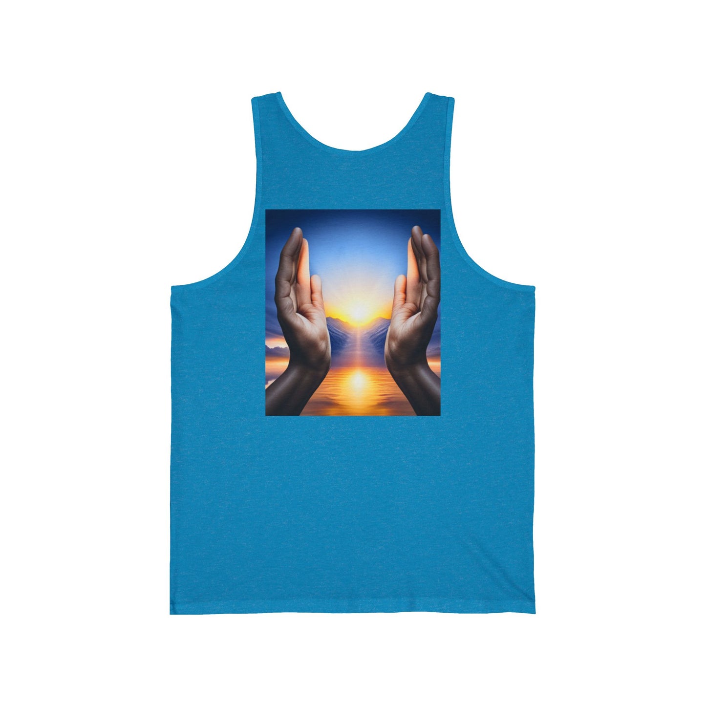 Mount Shasta Birth of the Sun Unisex Jersey Tank
