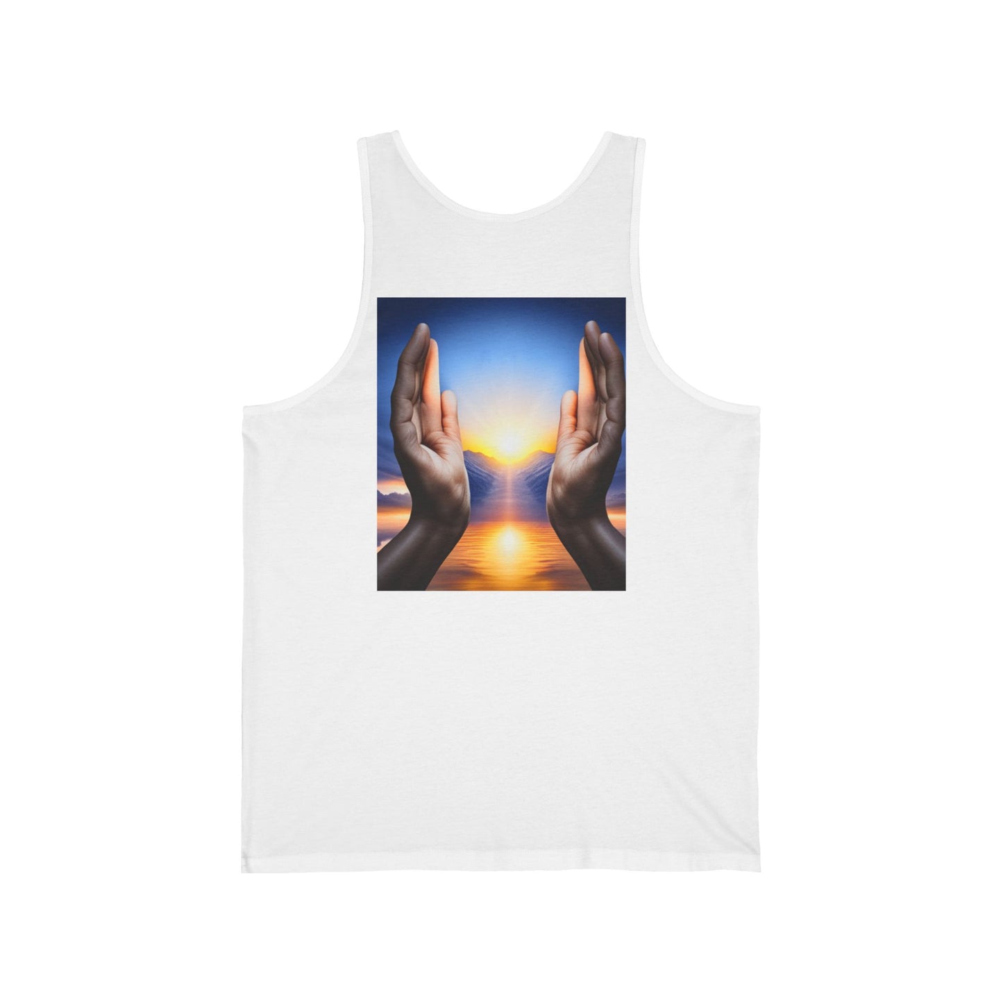 Mount Shasta Birth of the Sun Unisex Jersey Tank
