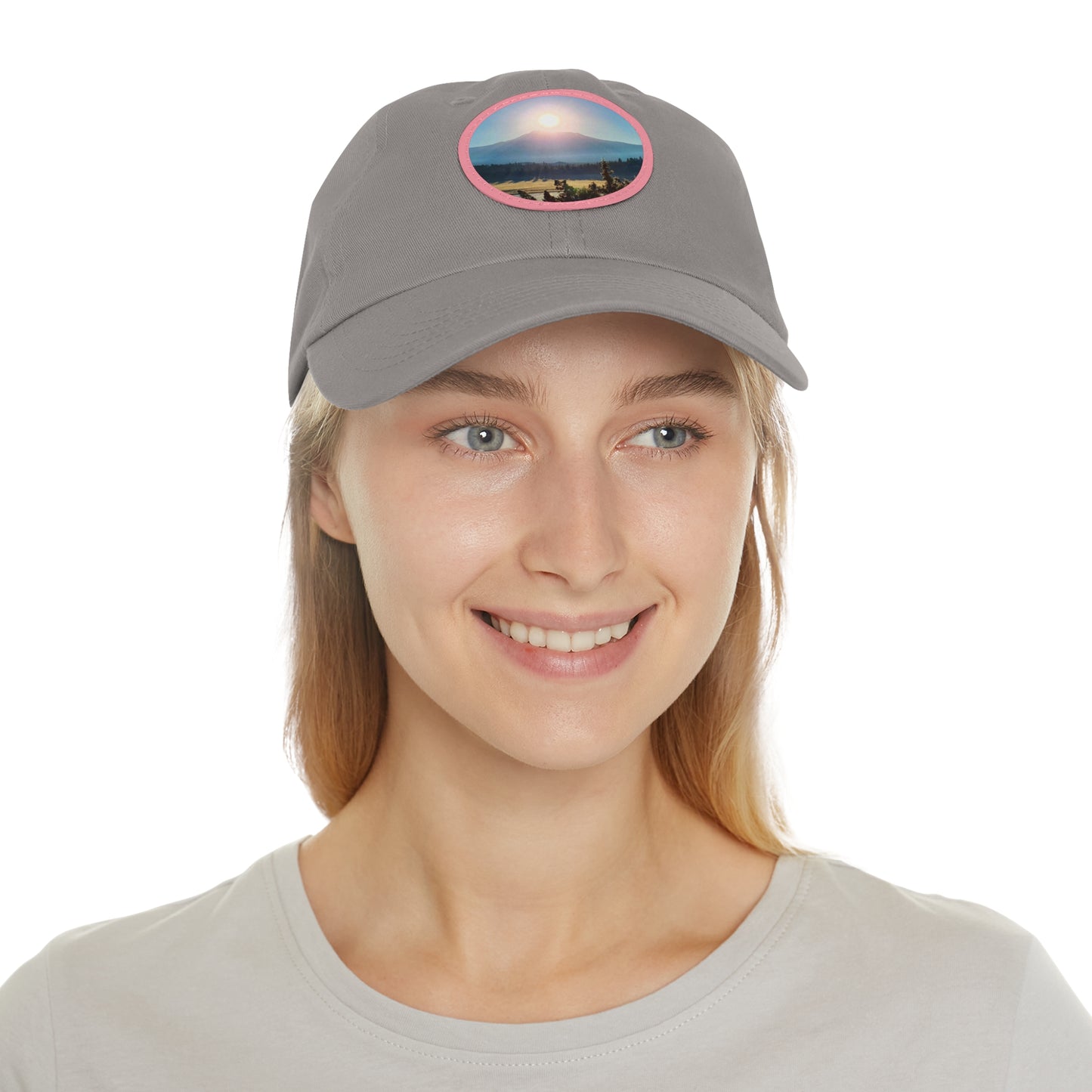 Mount Shasta Birth of the Sun Hat with Leather Patch (Round)