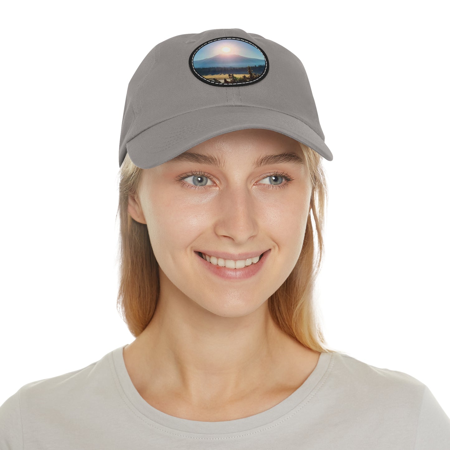 Mount Shasta Birth of the Sun Hat with Leather Patch (Round)