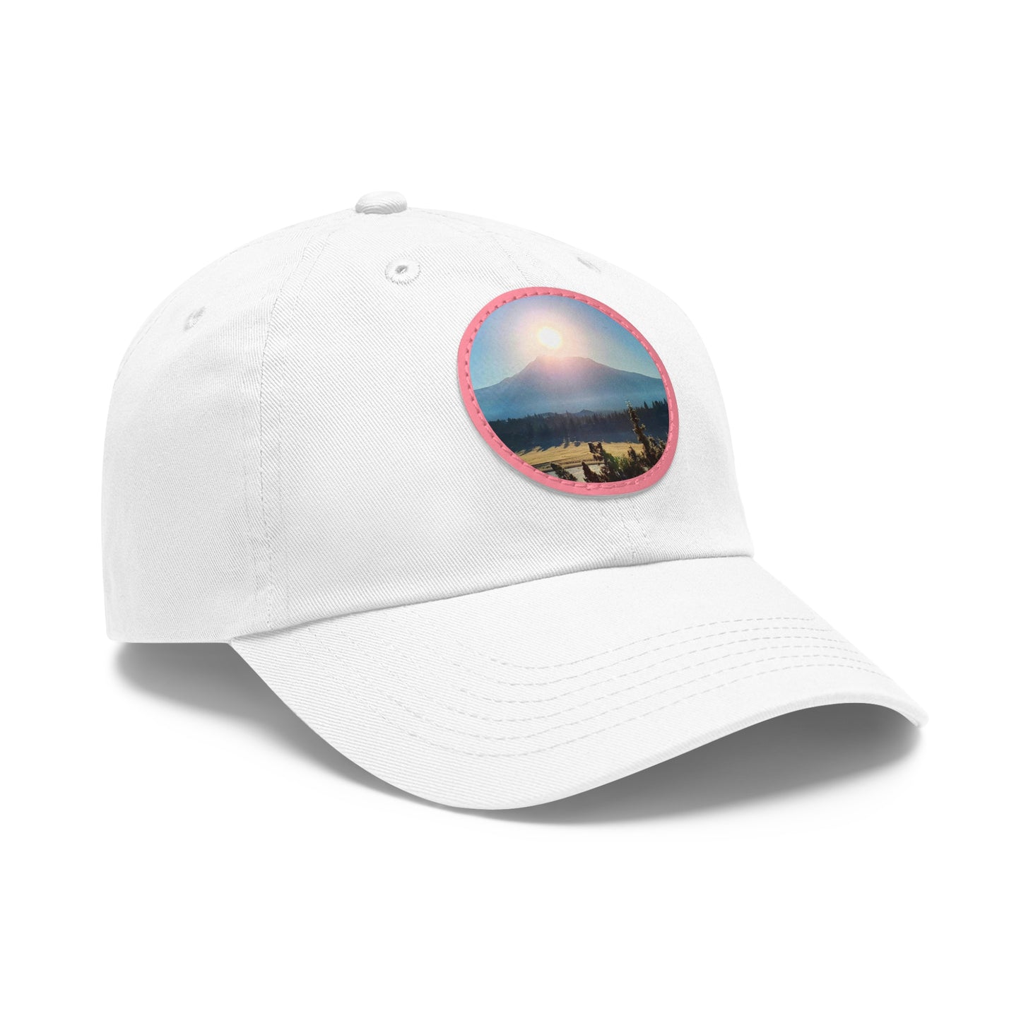 Mount Shasta Birth of the Sun Hat with Leather Patch (Round)