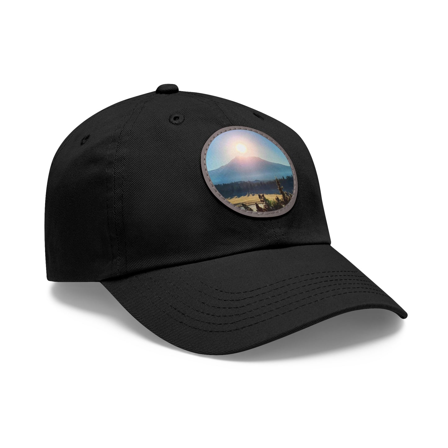 Mount Shasta Birth of the Sun Hat with Leather Patch (Round)
