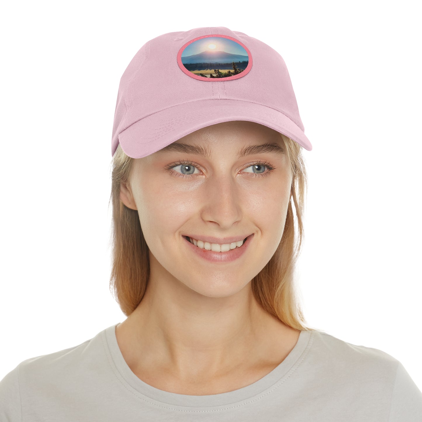 Mount Shasta Birth of the Sun Hat with Leather Patch (Round)