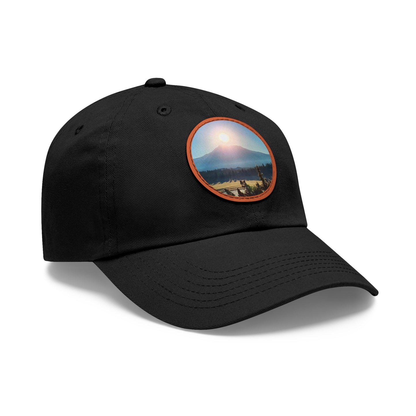 Mount Shasta Birth of the Sun Hat with Leather Patch (Round)