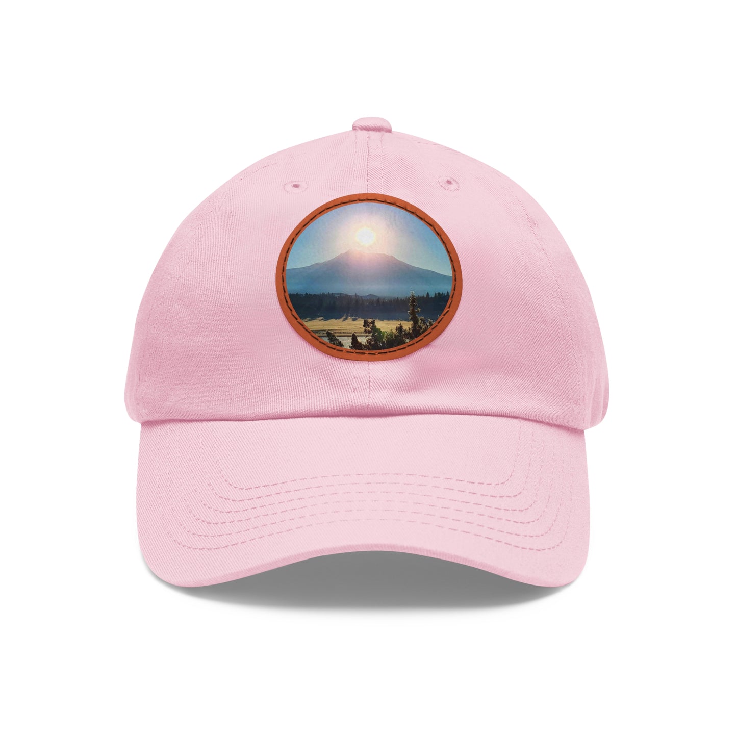 Mount Shasta Birth of the Sun Hat with Leather Patch (Round)