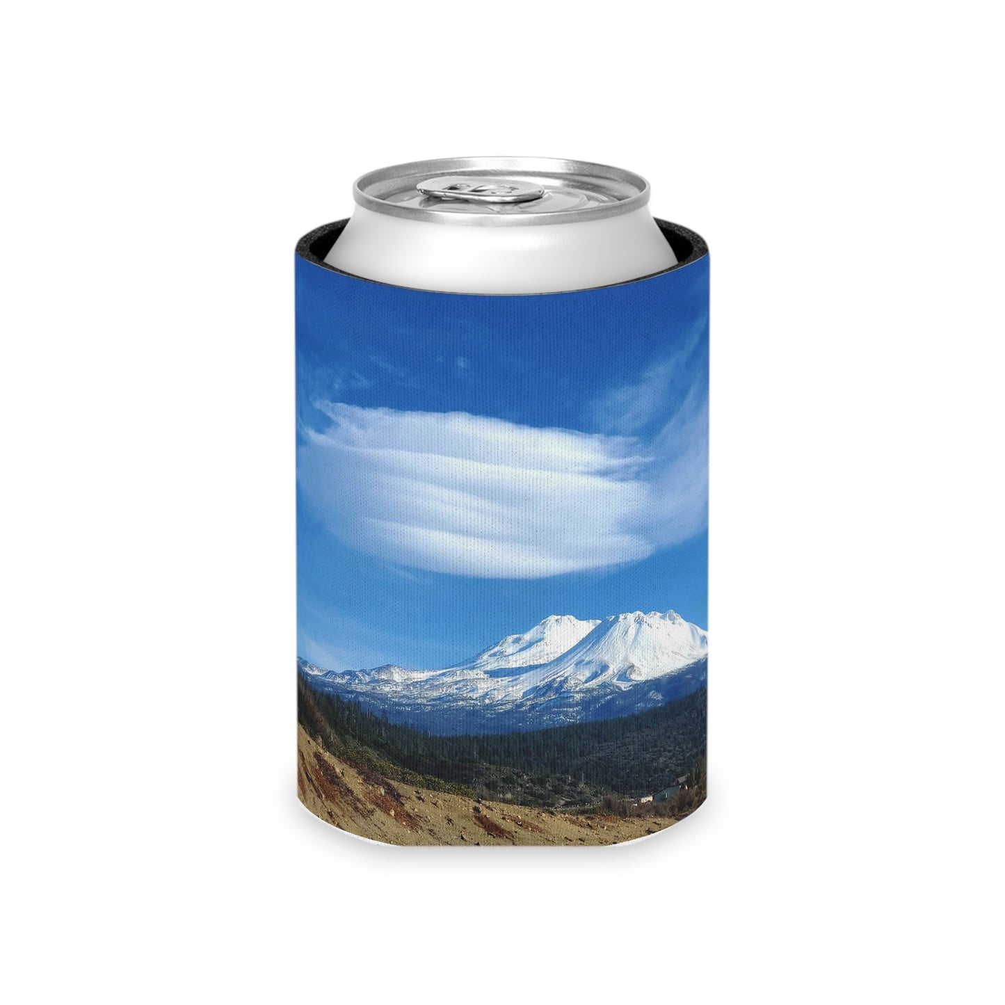 Appearances Can Be Deceiving Mount Shasta Can Cooler