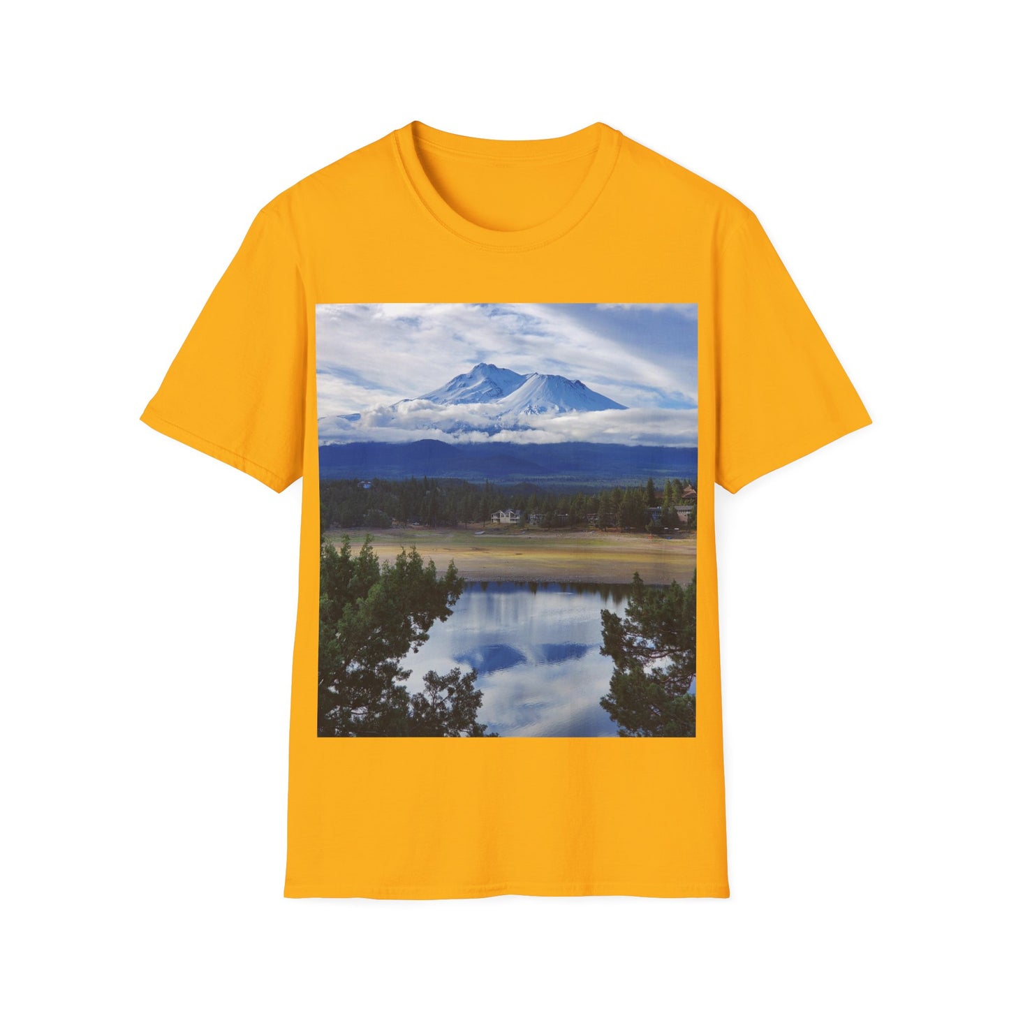 Unisex Softstyle The Spirit of Mount Shasta T-Shirt