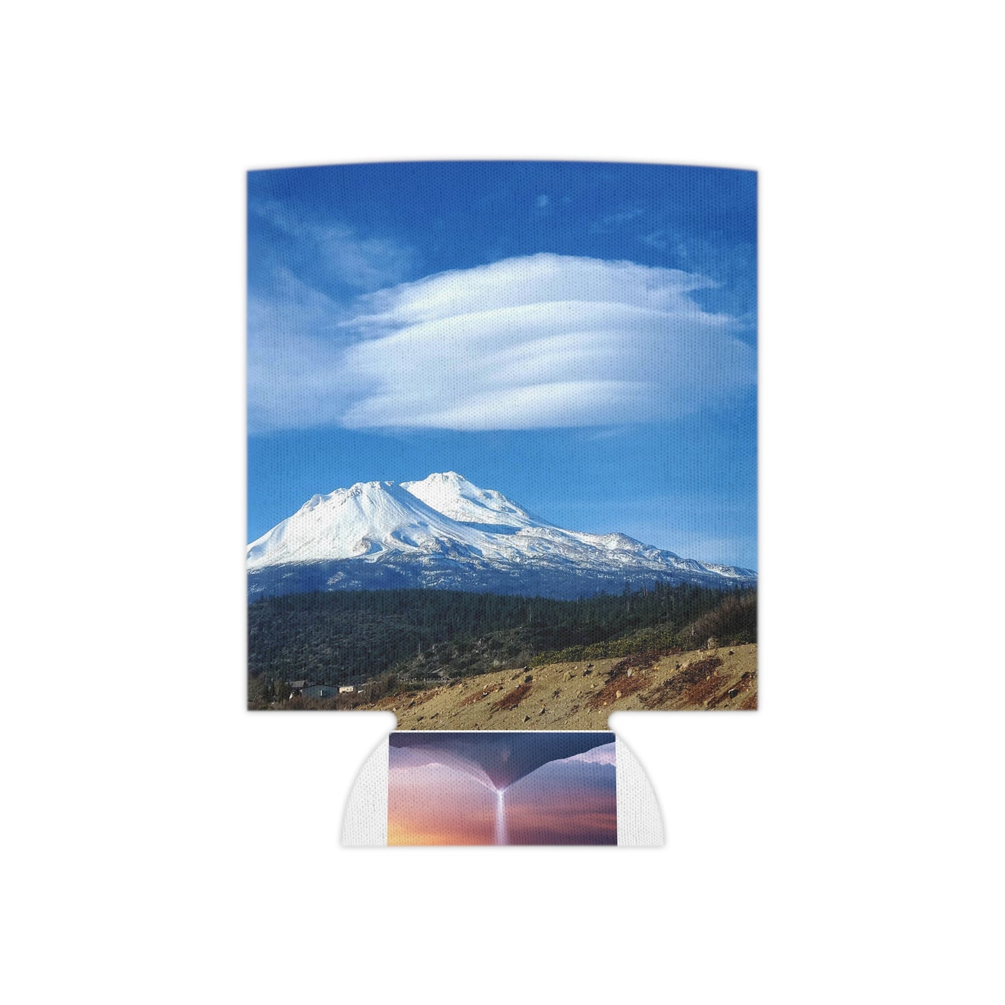 Appearances Can Be Deceiving Mount Shasta Can Cooler