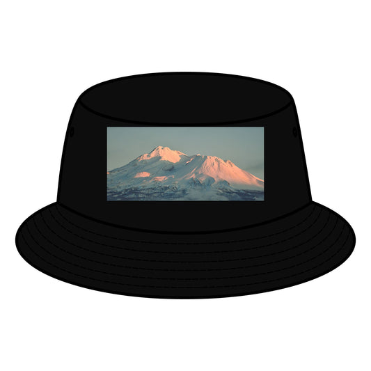 Mount Shasta View Bucket Hat - Stylish Outdoor Headwear