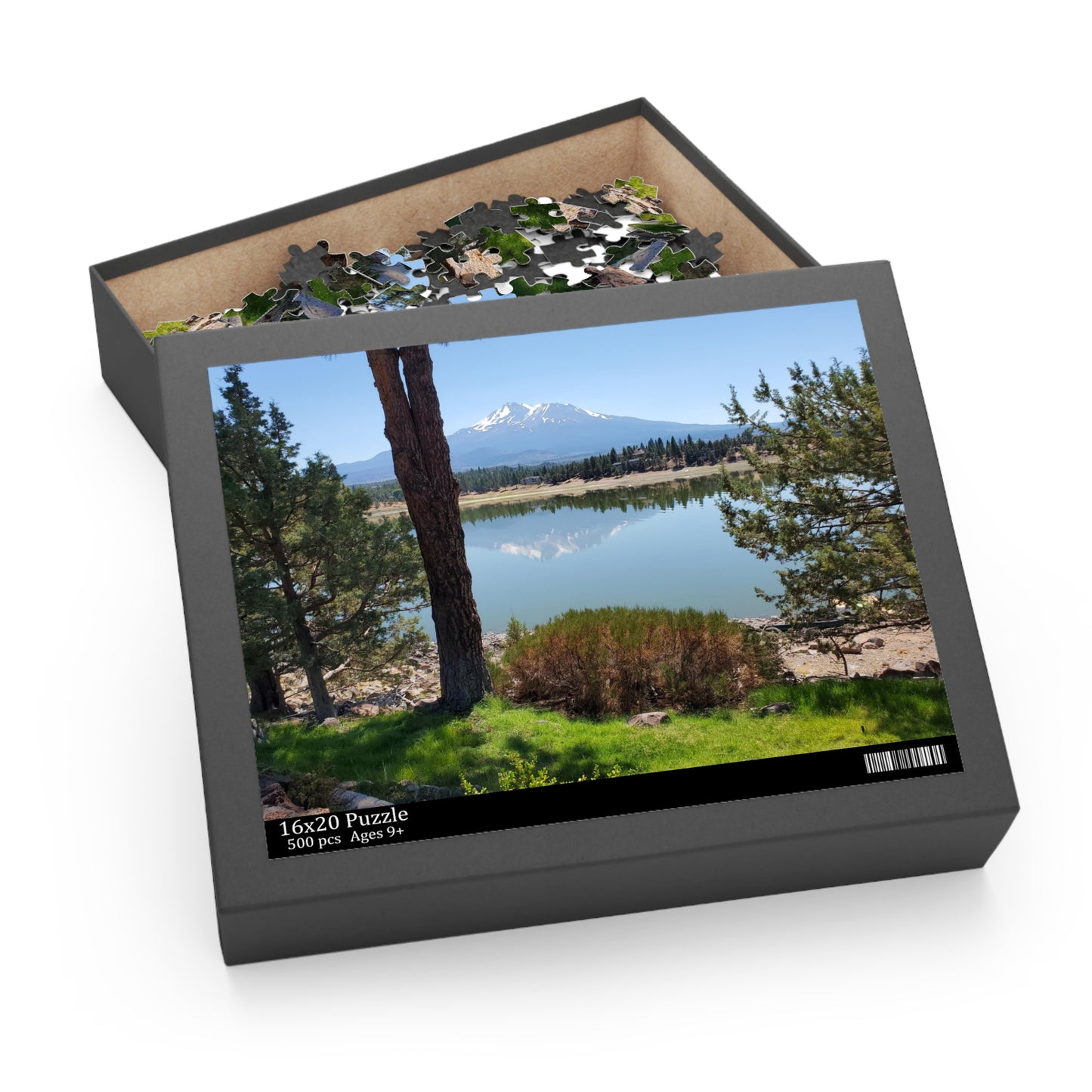 Mount Shasta in the Spring Puzzle (120, 252, 500-Piece)