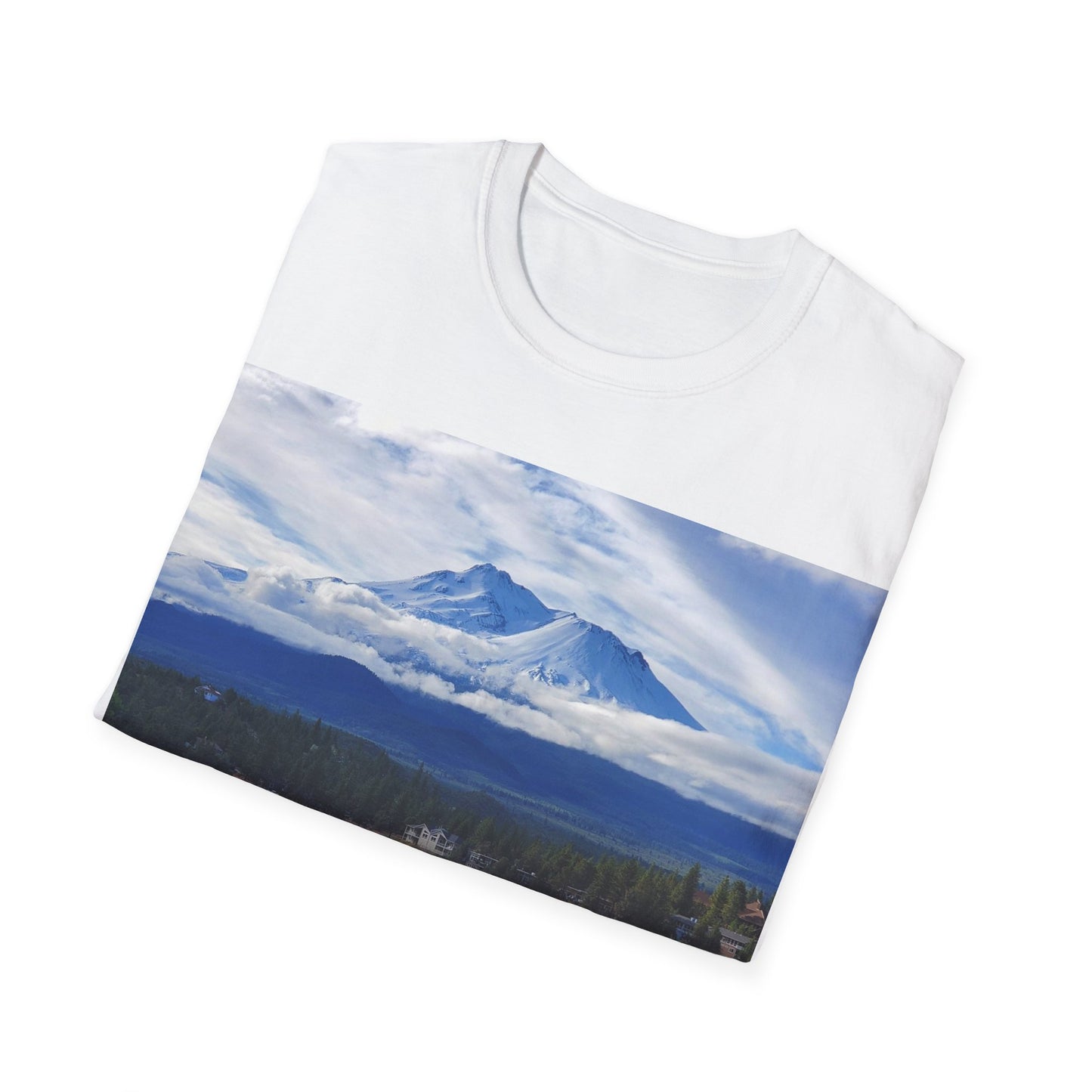 Unisex Softstyle The Spirit of Mount Shasta T-Shirt