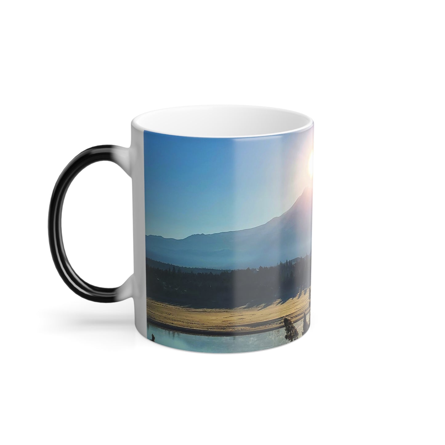 Mount Shasta Birth of the Sun Color Morphing Mug, 11oz