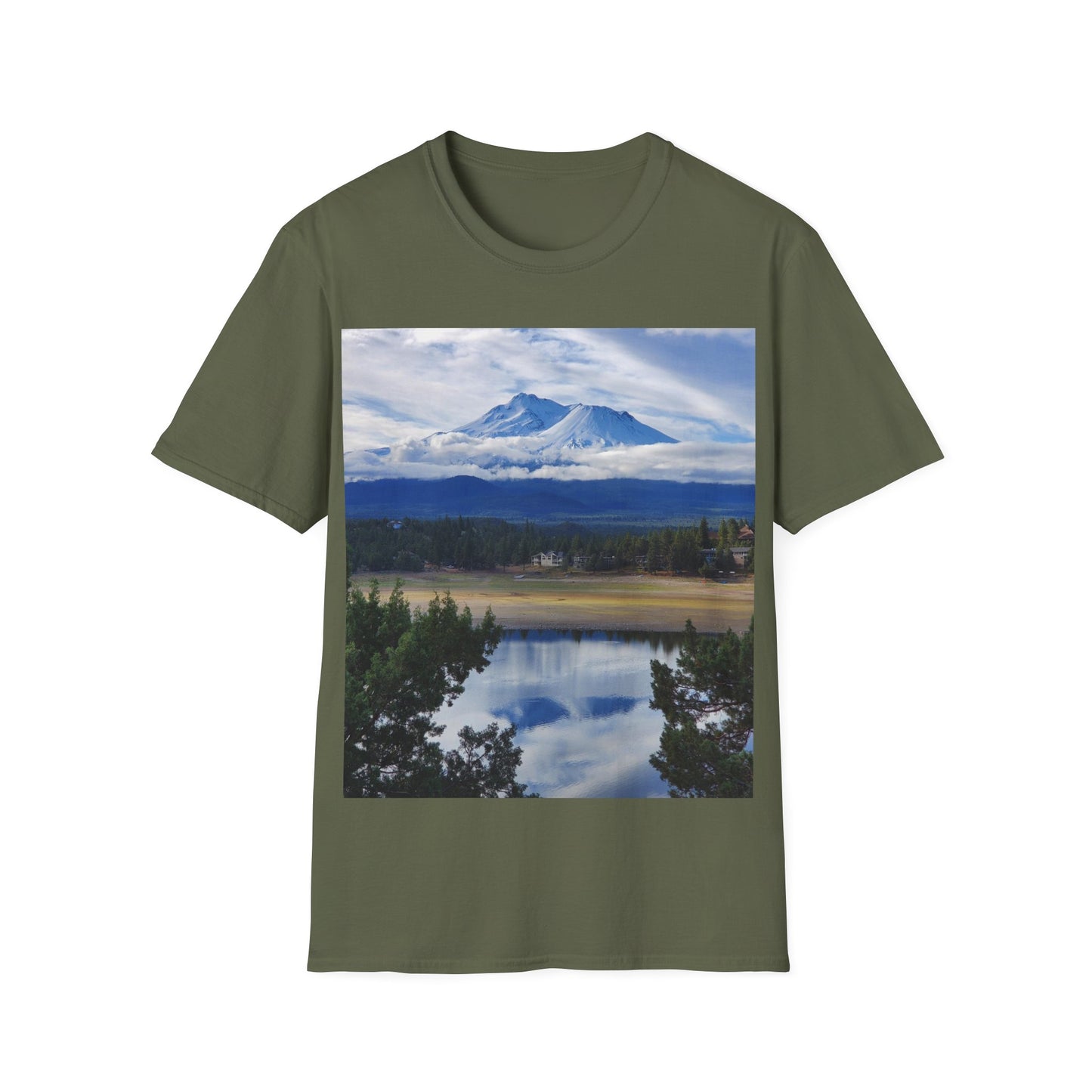 Unisex Softstyle The Spirit of Mount Shasta T-Shirt