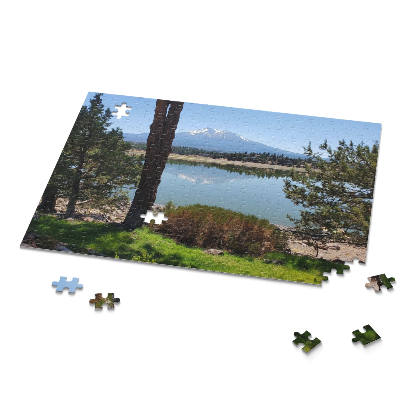 Mount Shasta in the Spring Puzzle (120, 252, 500-Piece)