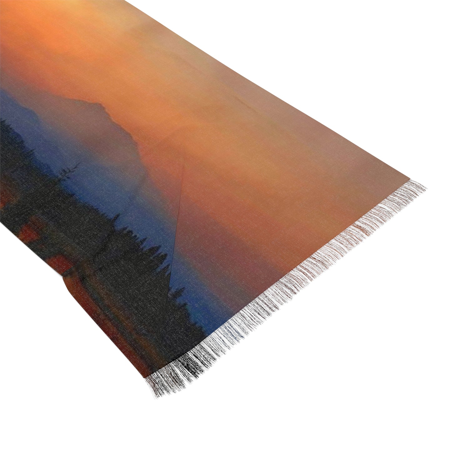 Smokey Mount Shasta Light Scarf