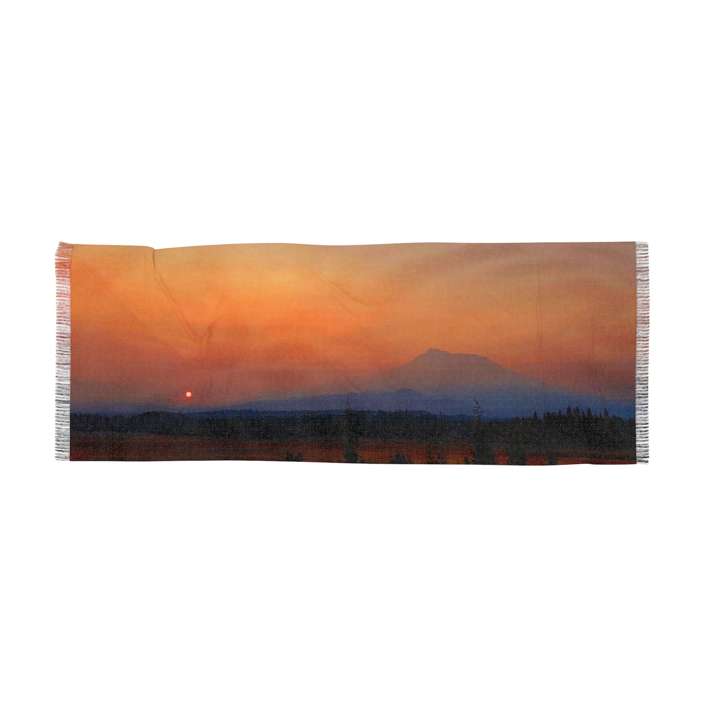 Smokey Mount Shasta Light Scarf