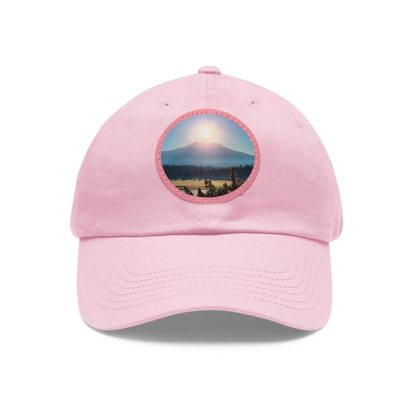 Mount Shasta Birth of the Sun Hat with Leather Patch (Round)