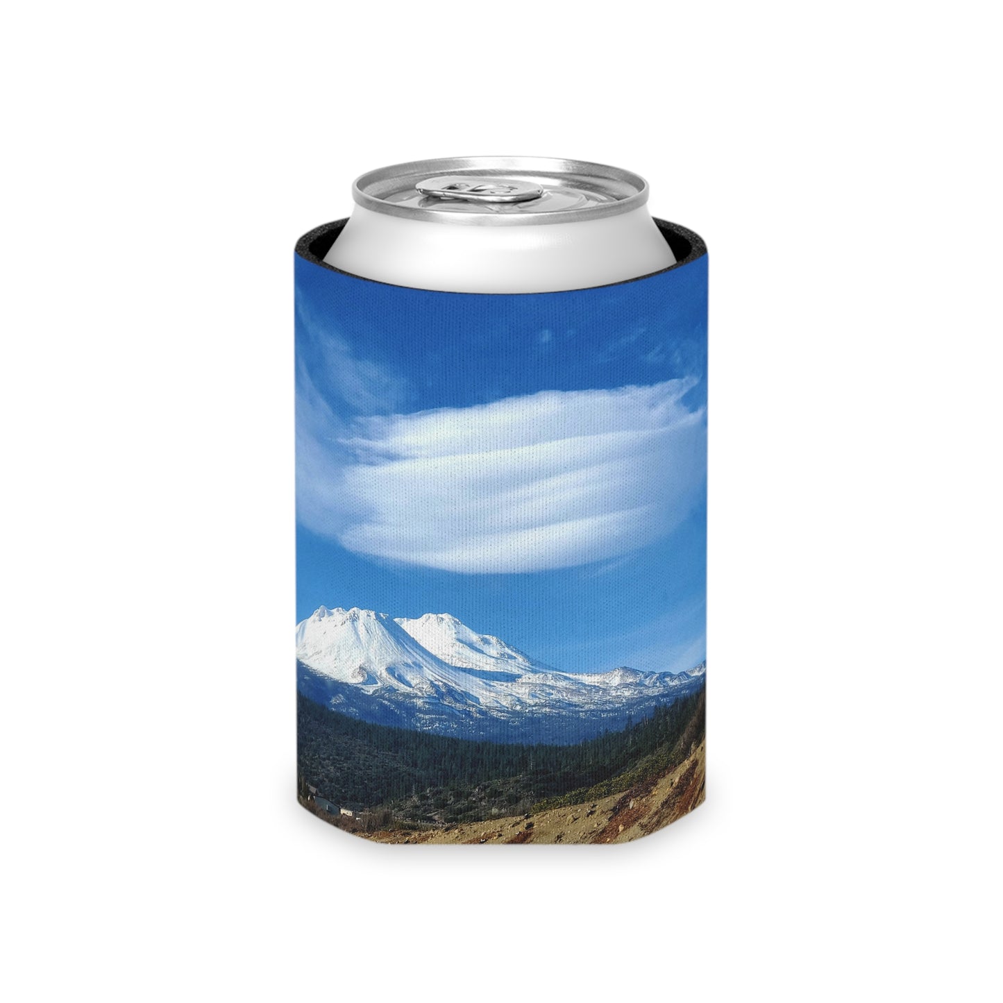 Appearances Can Be Deceiving Mount Shasta Can Cooler