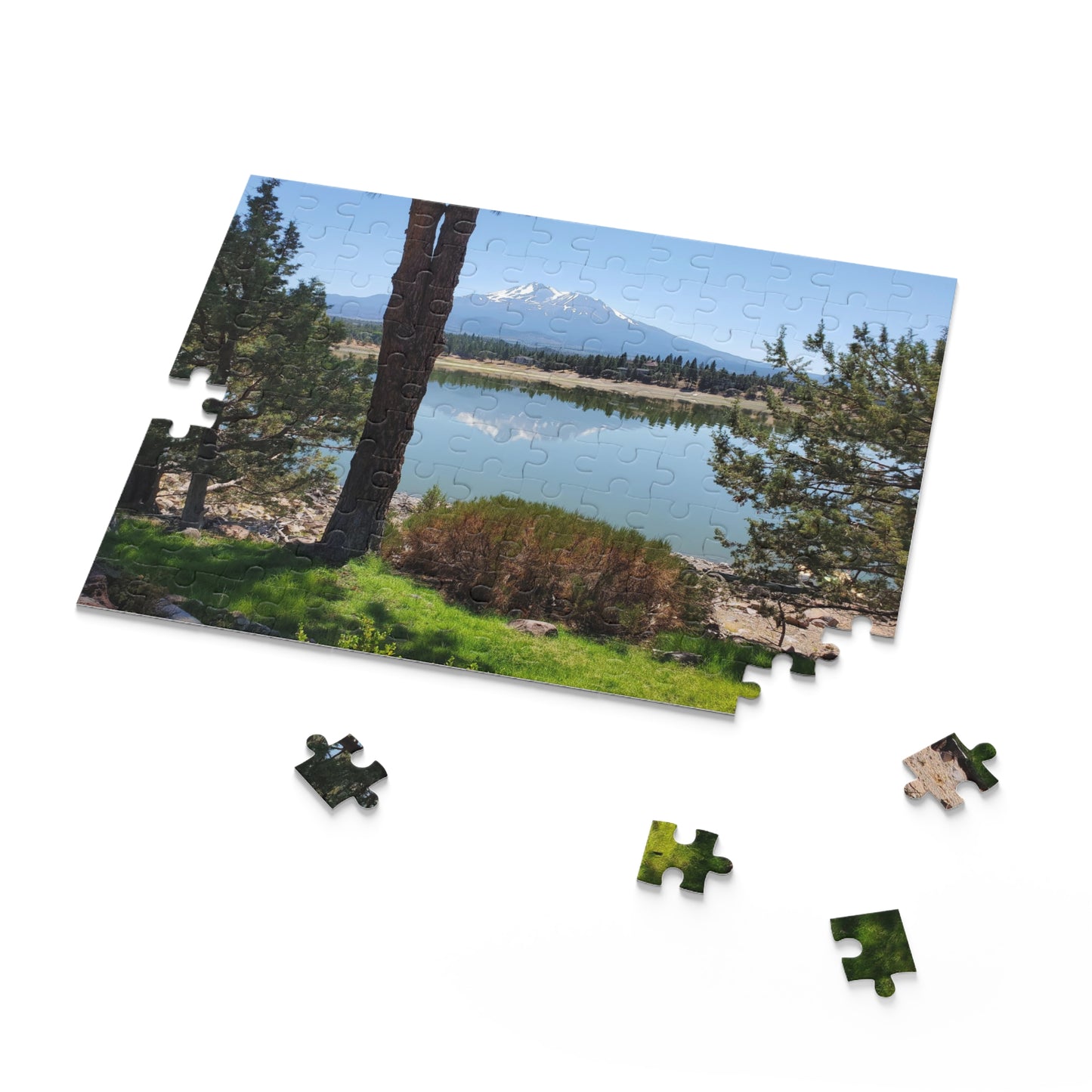 Mount Shasta in the Spring Puzzle (120, 252, 500-Piece)