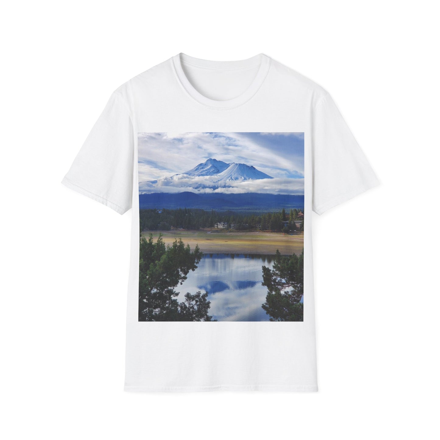 Unisex Softstyle The Spirit of Mount Shasta T-Shirt